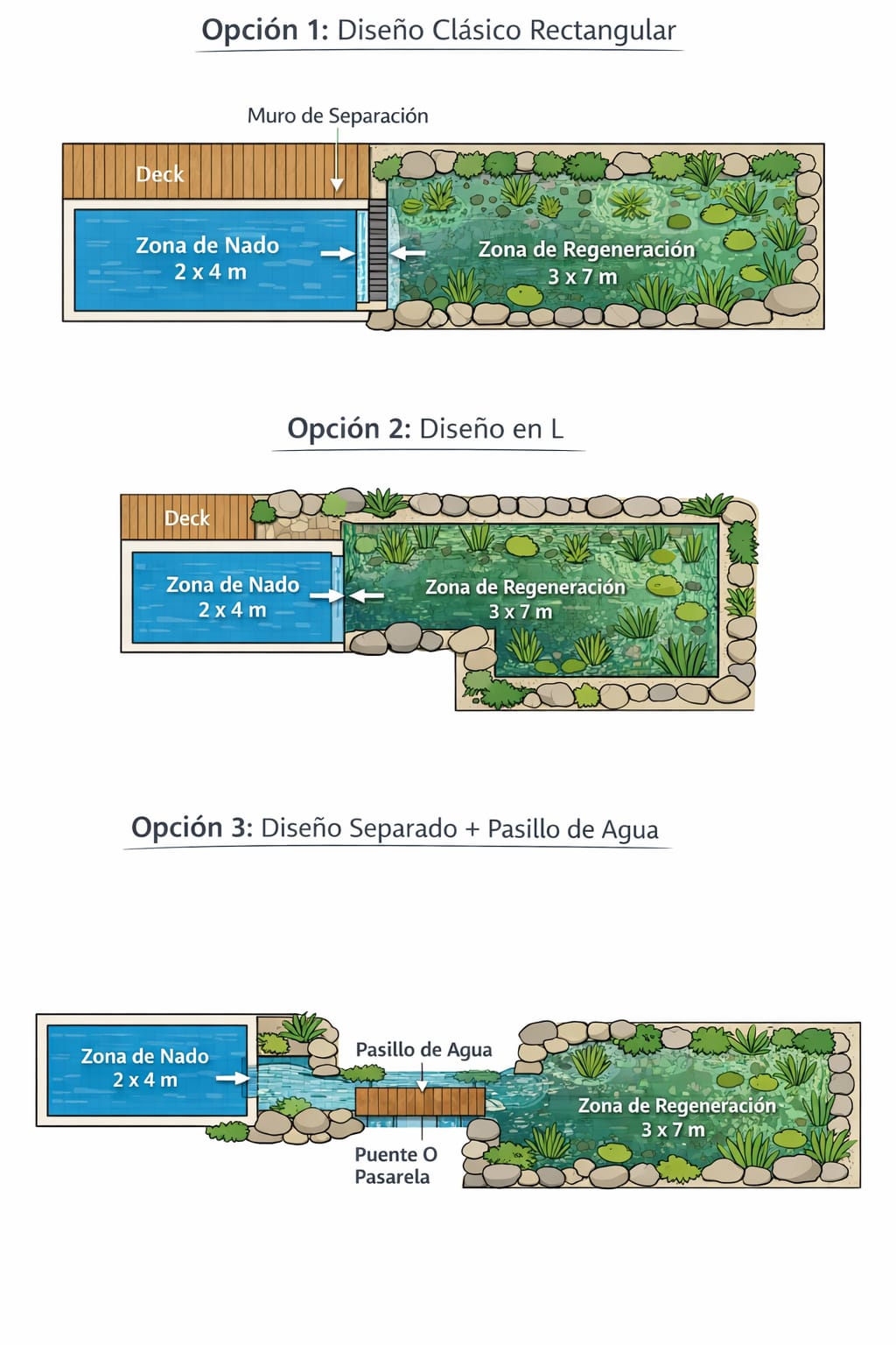 PISCINA NATURAL PREMIUM (VALOR m2) - Imagen 3
